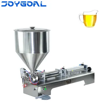 Single Head Jam Jar Filling Machine with Internal Heating and Self-Suction