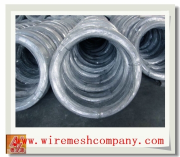 high quality hot dip galvanized wrie/ zn+al alloy wire / galfan wire