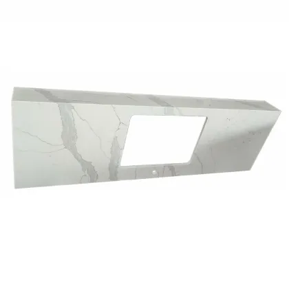 Best Wholesale Calacatta White Marble Quartz Countertops & Vanity Tops