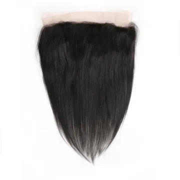 Ear to ear closure virgin remy brazilian lace frontal closure 13x4,2x6 lace closure,loose wave bundles with closure
