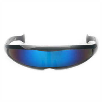 Multi-Colors Alien Funk Sunglasses with Custom Logo for Parties and Sunshade