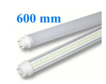 168pcs Smd3528 12w T8 Led Tube Lighting, Epistar Led Tubes 600mm Transparent / Stripe / Frosted Diffuser