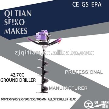 GAS EARTH AUGER GROUND DRILL/DIGGING HOLE MACHINE/GROUND DRILL