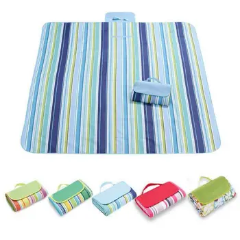 Compact Waterproof PVC Beach Mat: Ideal for Picnics, Camping, and Outdoor Parties