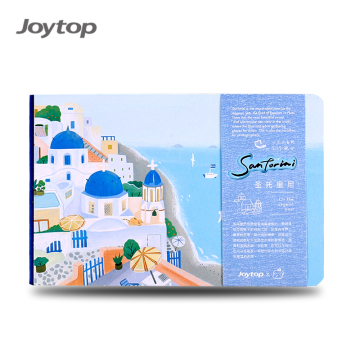 ขายส่ง Joytop 6897 Santorini Impression A5 วารสารการเดินทางปกแข็ง