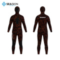 Seaskin Custom Printed Neoprene 3mm Diving Suit Full Life Lengan Wetsuit Untuk Pria