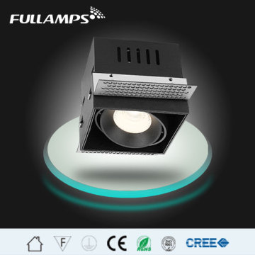 FR1054 led grille light ceiling,Sharp COB lens diffuser China Manufacturer