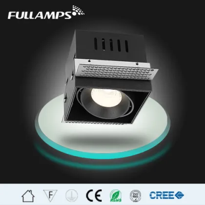 FR1054 led grille light ceiling,Sharp COB lens diffuser China Manufacturer