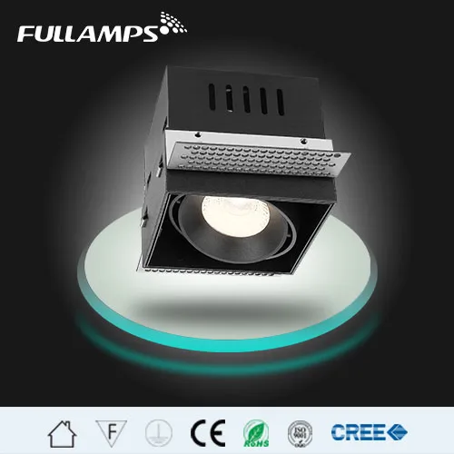 FR1054 high lumen cob led grille light,Sharp COB lens diffuser China Manufacturer