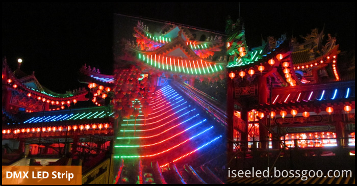 DMX LED  strip outdoor