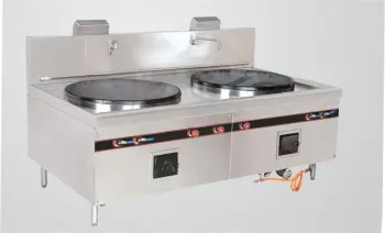 Commercial Environmental Double Burner Soup Stove