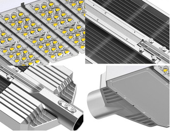 IP65 عالية الطاقة أدى ضوء الشارع 200watt