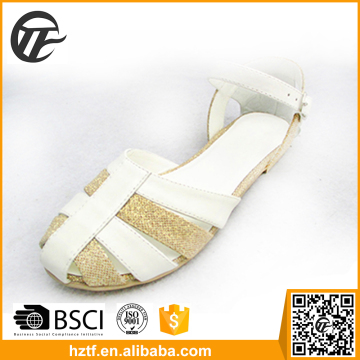High quality best price fashion flat summer sandals 2016 for women