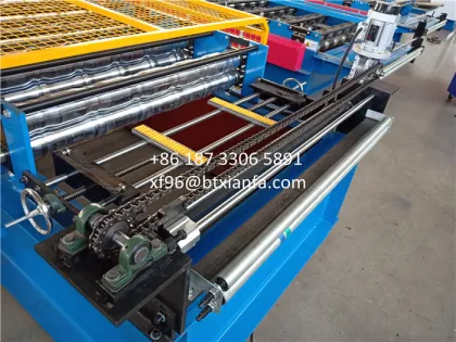 step roof roll forming tile making machinery