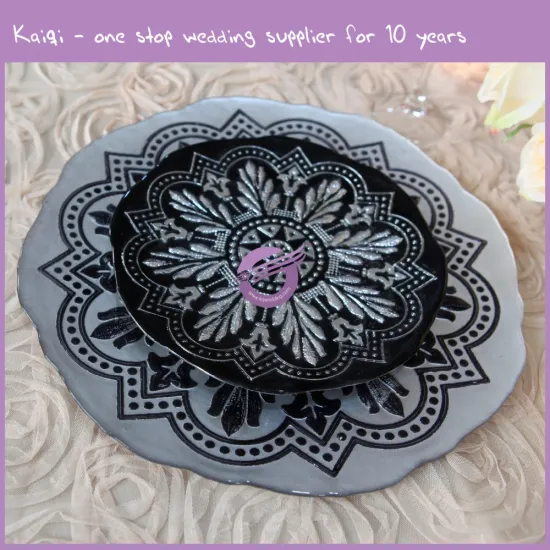 High Temperature Custom Colored Ceramic Plate Printing