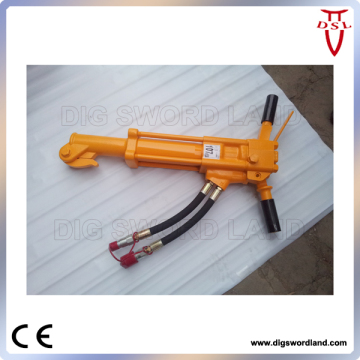 Br67j Comparable Stanley Hydraulic Breaker with Power Pack, Hydraulic Hose and Chisels/Bits for Street & Bridge Maintenance, Building Renovation