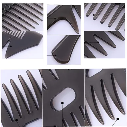 5 Pcs Hair Comb Styling Set - Barber Combs & Beard Combs