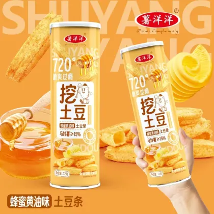 Bucket of potato chips