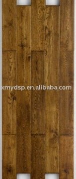 Oak solid hand-scraped wooden floor