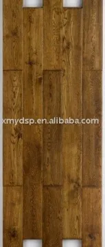 Oak solid hand-scraped wooden floor