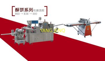 Food Processing Machineries For Cut Into Dough Rolls Or Dough Band / Easy Operating