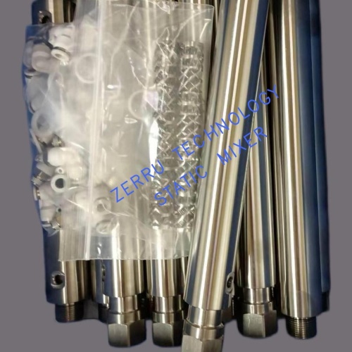 SK cast micro-static mixer used for the injection molding