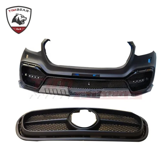 Pickup 4X4 Auto Body Part PP Front Bumper Grille for Mercedes-Benz X-Class