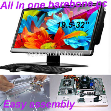 wholesale bulk computers computadoras all-in-one pc integrated pc with monitor all in one pc 19.5"LED monitor