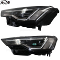 Farol LED para Audi A6 A6L C8 2019-2024