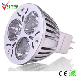 3W MR16 LED Spotlight, CREE LED Spot Lamp