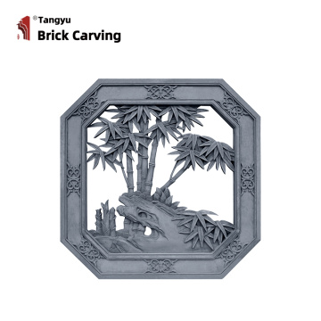 Octagonal Hollow Maruva Window Bamboo