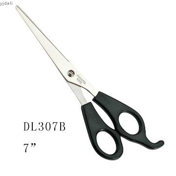 7\" Professional ergonomic handle hair scissor