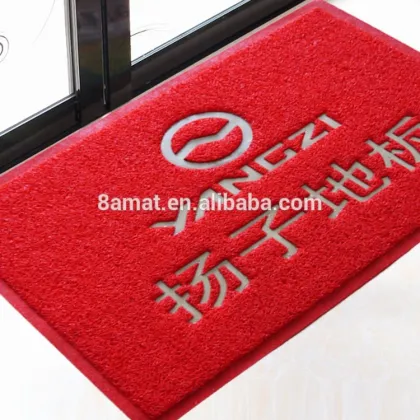 plastic door mat advertisement door mat pvc coil door mat