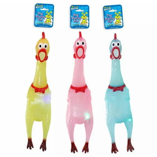 2015 NEW SELLING WELL SHINNING CHICKEN PET TOY