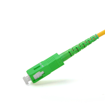 Best Price Green SC-APC Fiber Optic Patch Cord for 5G Telecommunications