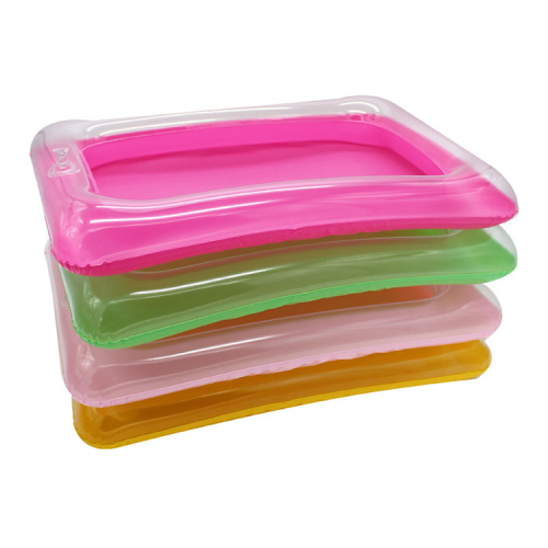 Rainbow colors Buffet Cooler Inflatable Serving Bar