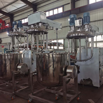 Automatic vacuum homogenizing emulsifier