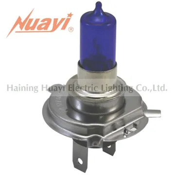 Auto halogen lamp H4 P43T natural blue, H4 12V60/55W, Automobile bulb