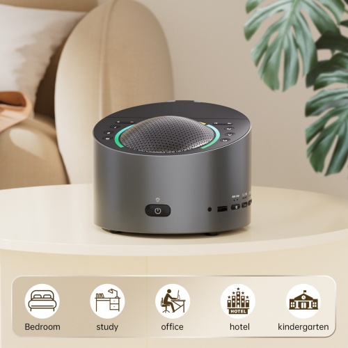 4in1 Smart White Noise Machine with Schumann Wave