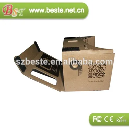 2015 hot selling DIY google cardboard vr google 3d google