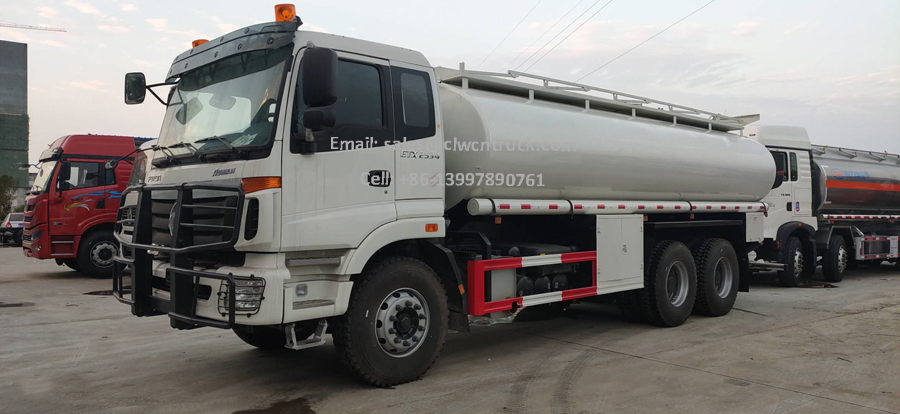 fuel tanker truck