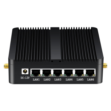 6 Gigabit Ethernet RJ45 J1900 Firewall Semewall Router