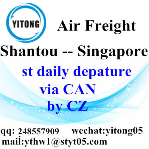 Agent de logistique fret Air Shantou à Singapour