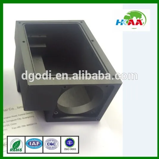 CNC machining high precision aluminum enclosure box prototype