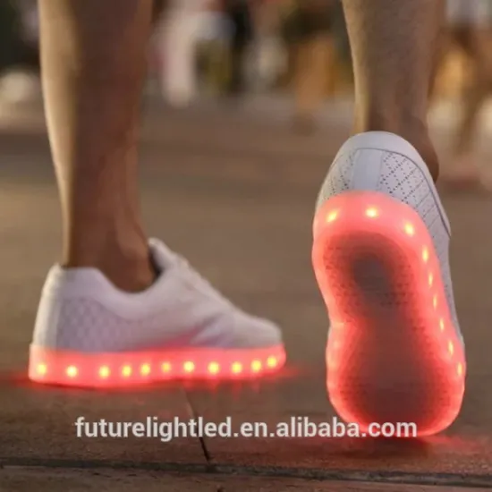 High quality adult light up led shoes China men and women led shoes