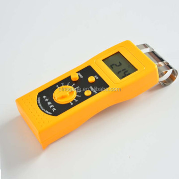 DM200T Toky Textile Moister Meter - CE, ROHS ได้รับการรับรอง 0-50% เครื่องวิเคราะห์ความชื้นสำหรับเสื้อผ้าสำหรับเสื้อผ้า