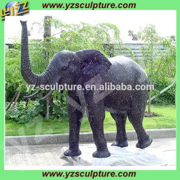 outdoor playground animal sculpture elephant