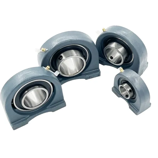 JXL UCPA207H Low Noise Cast Iron Pillow Block Bearing and Shafts for Agricultural Equipment