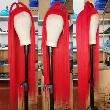 Wholesale Colored Natural Straight HD Lace Front Wig Human Hair 613 Blonde Red Frontal Lace Wigs 100% Virgin Hair Human Wigs