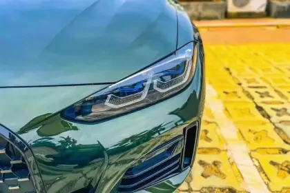 PET High Gloss San Remo Green Car Vinyl